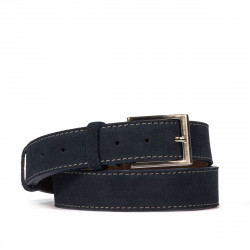 Men belt 05bc blue velour