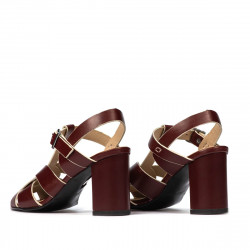 Women sandals 1284 bordo
