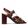 Women sandals 1284 bordo