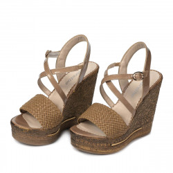 Women sandals 5079 cappuccino