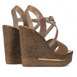 Women sandals 5079 cappuccino