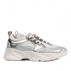 Women sport shoes 6038 bleu pearl combined