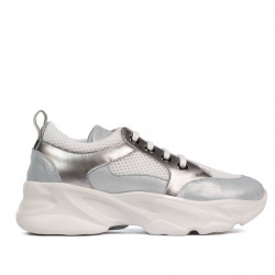 Women sport shoes 6038 bleu pearl combined