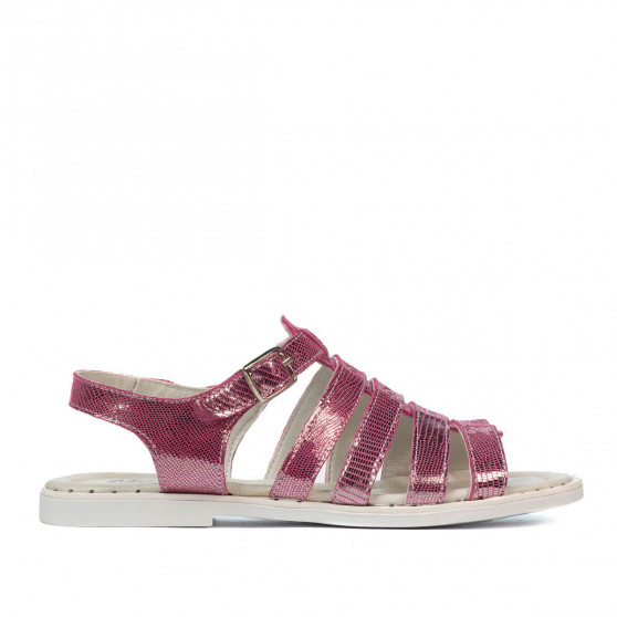 Women sandals 5077-1 purple pearl