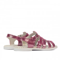 Women sandals 5077-1 purple pearl