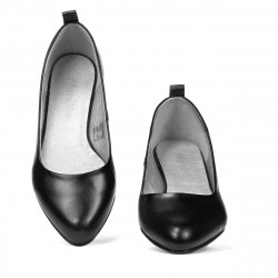Women stylish, elegant, casual shoes 1285 black