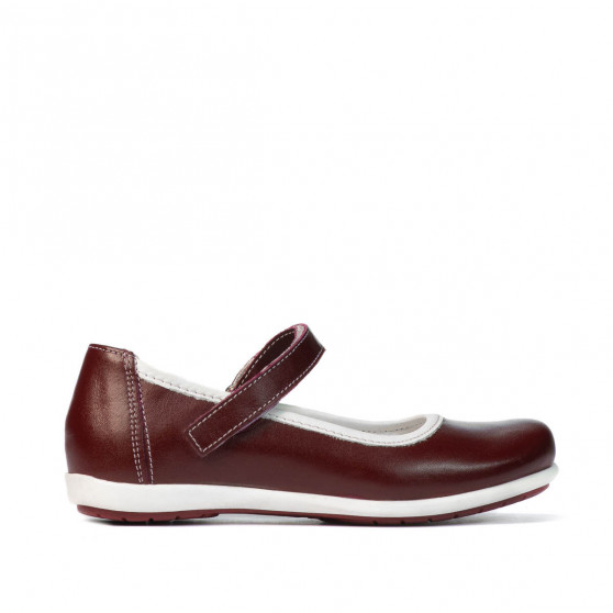 Children shoes 151-1 bordo