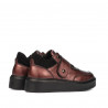 Children shoes 2009 bordo pearl combined