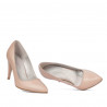 Women stylish, elegant shoes 1246 nude