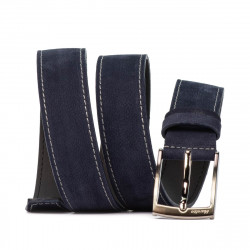 Men belt 53bc indigo velour