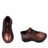 Small children shoes 72c bordo pearl