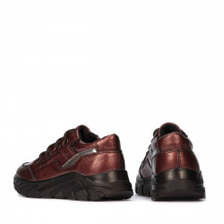 Small children shoes 72c bordo pearl