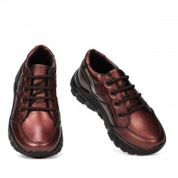Small children shoes 72c bordo pearl