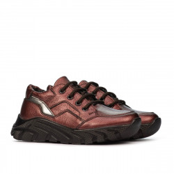 Small children shoes 72c bordo pearl