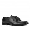 Men stylish, elegant shoes 932m black