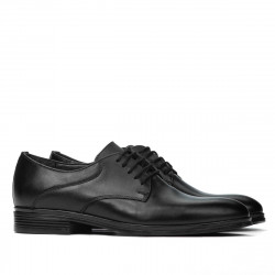 Men stylish, elegant shoes 933 black