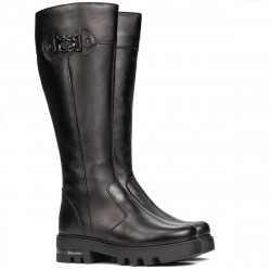 Women knee boots 3364 black