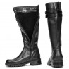 Women knee boots 3363 black