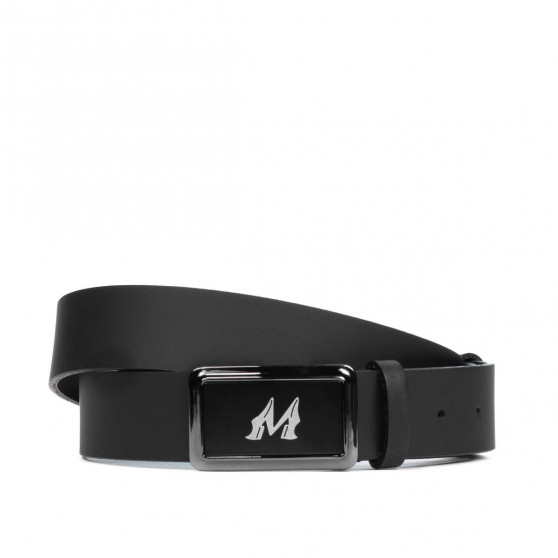 Men belt 38b black