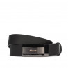 Men belt 52b black