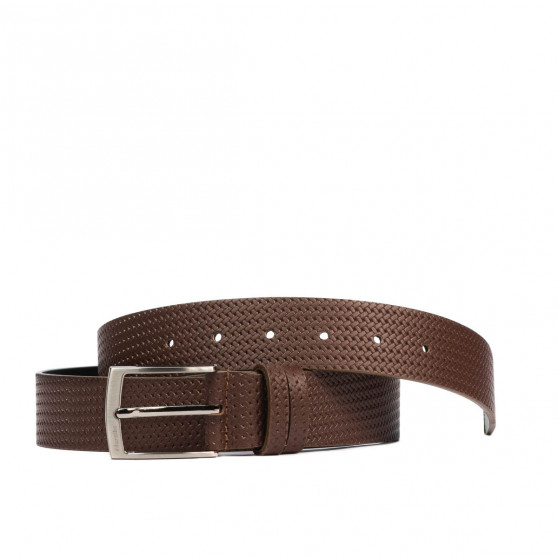 Men belt 53b brown presat