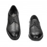 Men stylish, elegant shoes 933 a gray