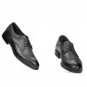 Men stylish, elegant shoes 933 a gray