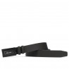 Men belt 55b black