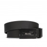 Men belt 55b black