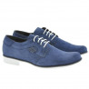 Teenagers stylish, elegant shoes 390 indigo velour 