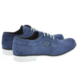 Teenagers stylish, elegant shoes 390 indigo velour 