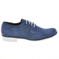 Teenagers stylish, elegant shoes 390 indigo velour 