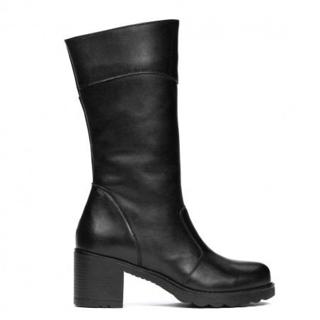 Women knee boots 3368 black