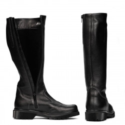 Women knee boots 3365 black