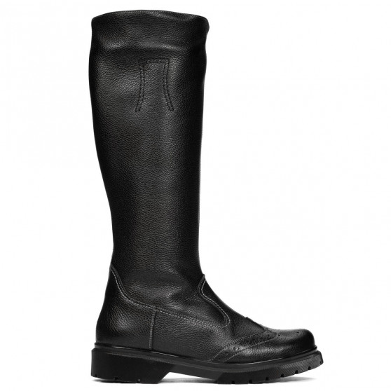 Women knee boots 3365 black