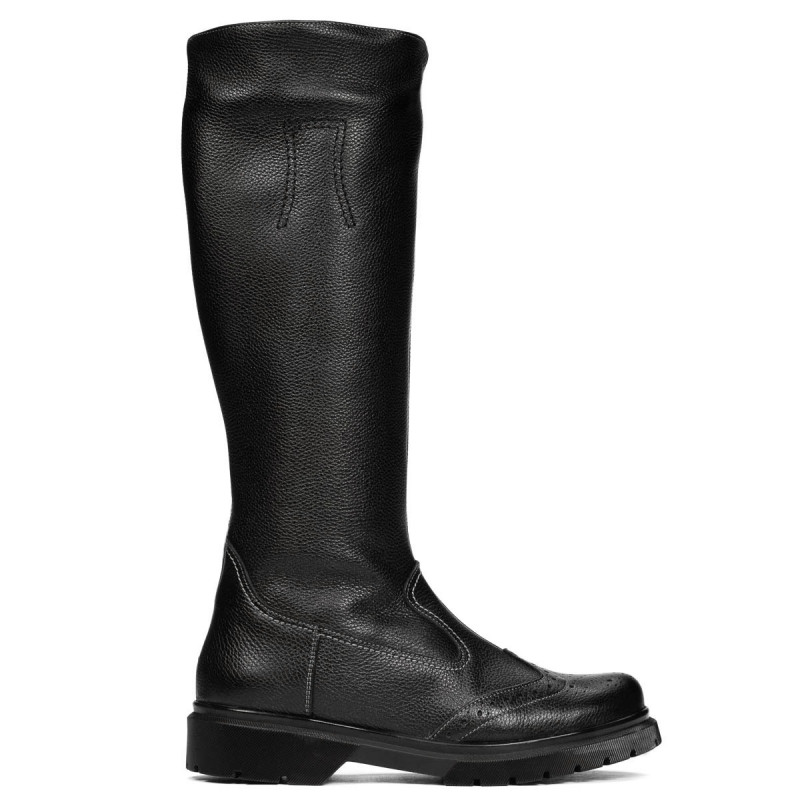 Women knee boots 3365 black