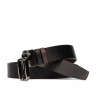 Men belt 54b bicolored biz black+brown