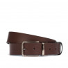 Men belt 54b bicolored biz black+brown