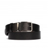 Men belt 54b bicolored biz black+brown