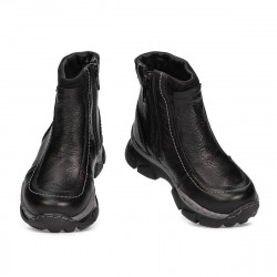 Small children boots 108c black combined