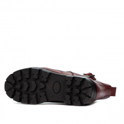 Children boots 3025 burgundy