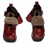 Children boots 3025 burgundy