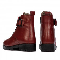 Children boots 3025 burgundy