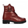 Children boots 3025 burgundy