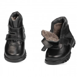 Small children boots 105c black combined