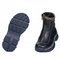 Small children boots 108c indigo combined