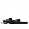 Women belt 24m biz black