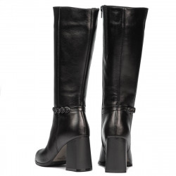 Women knee boots 1187 black