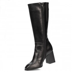 Women knee boots 1187 black
