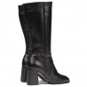 Women knee boots 1187 black